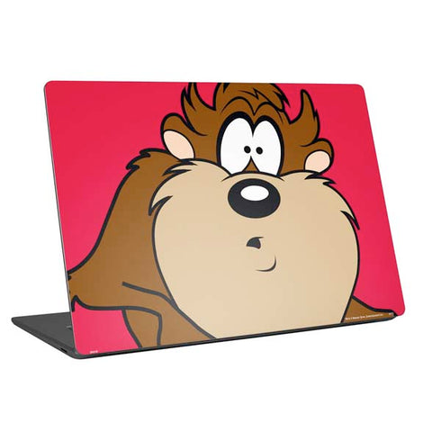 Looney Tunes Tasmanian Devil Zoomed In Laptop Skins